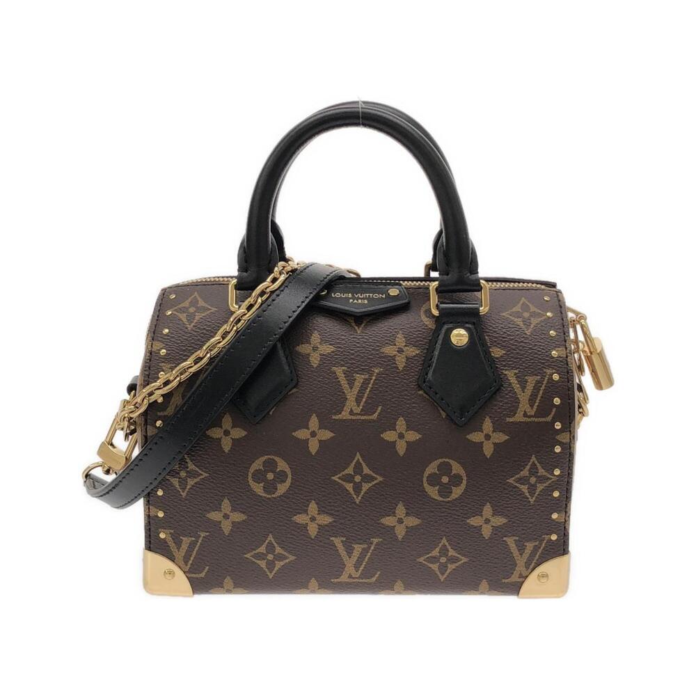 Louis Vuitton Monogram Reverse Speedy Trunk 20cm M13146 Boston Bag